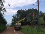 COOPERA reforma rede de energia em S�o Francisco - Rio Morto